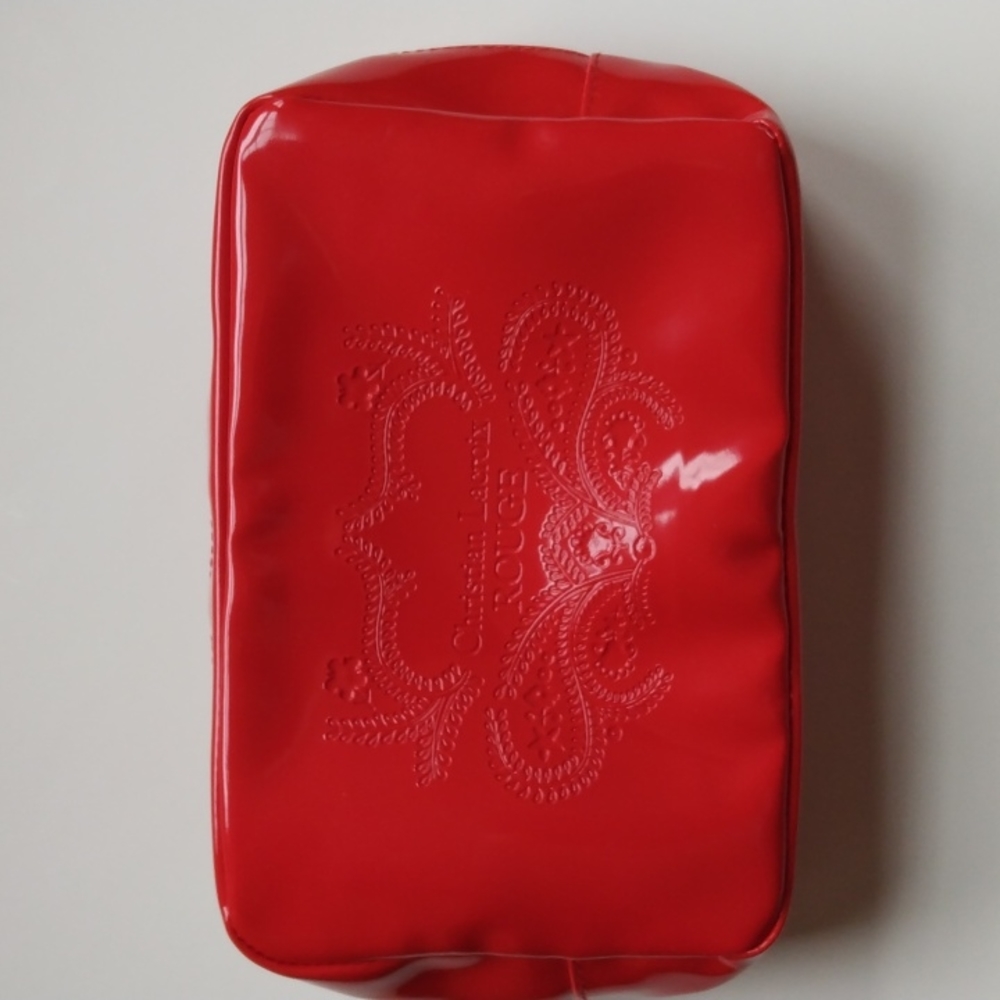 Avon Red Cosmetic Bag